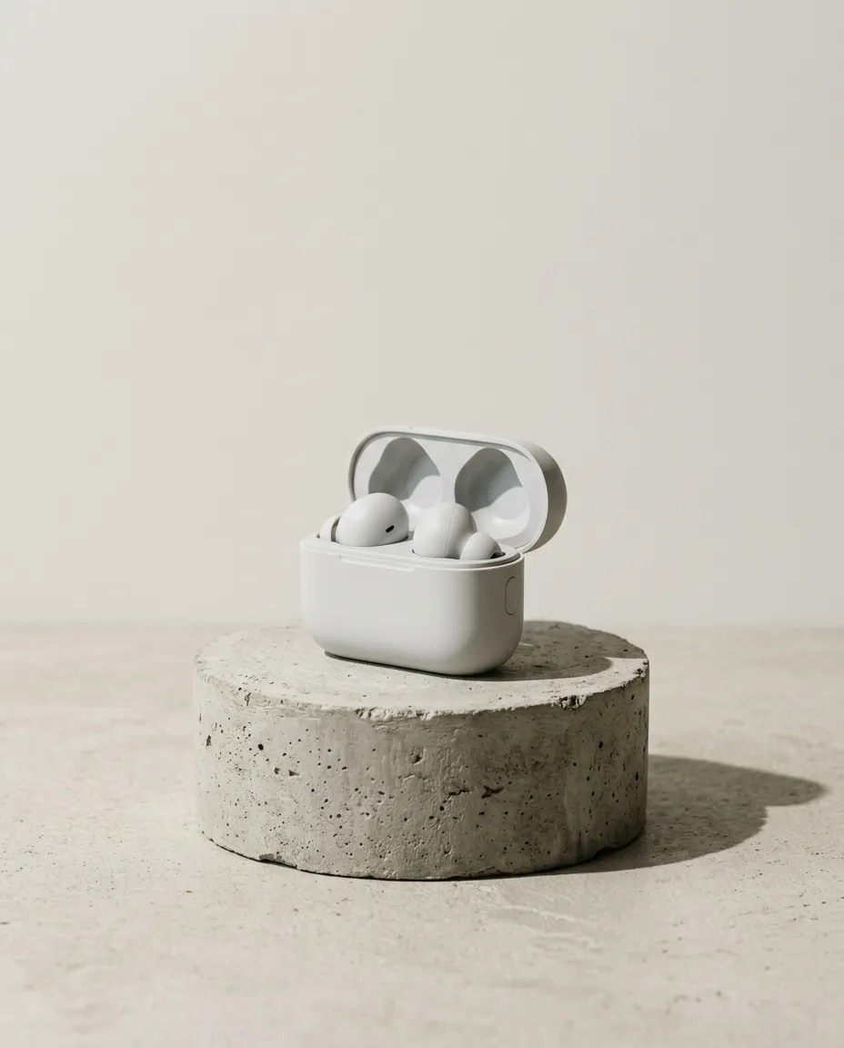 Aurora earbuds — hero shot