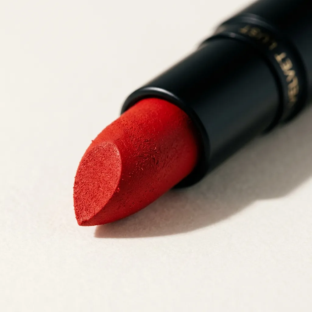 Vermillion lip — hero shot